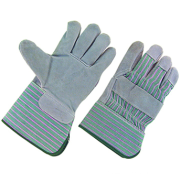 Cow Split Leather Full Palm Working Glove-3056.08